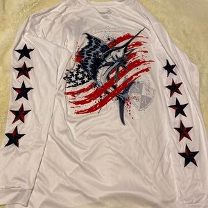 Salt Armour Long Sleeve Fishing Shirt.